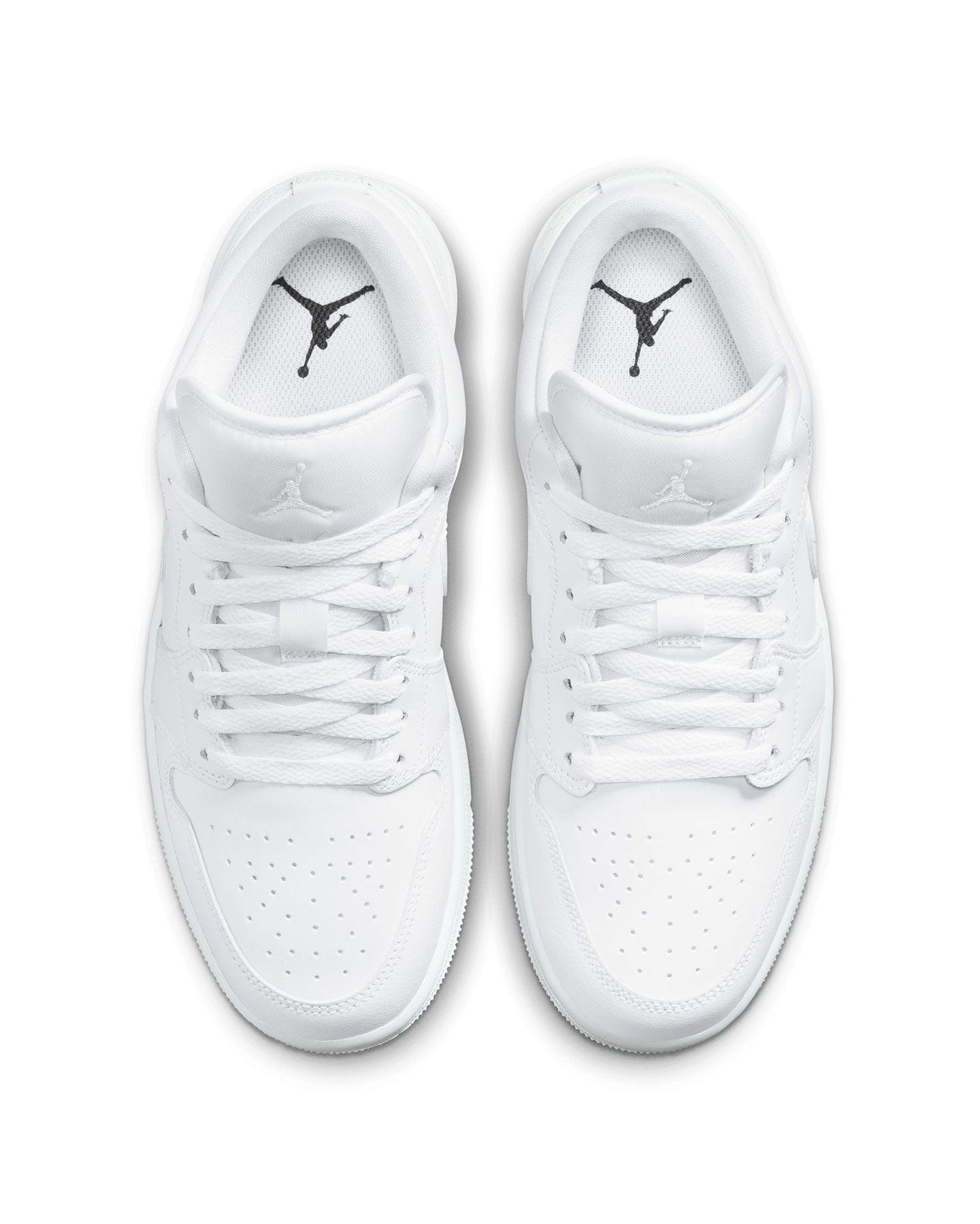 Women's Jordan 1 Low - White / White - -