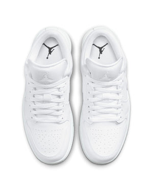 Women's Jordan 1 Low - White / White - -