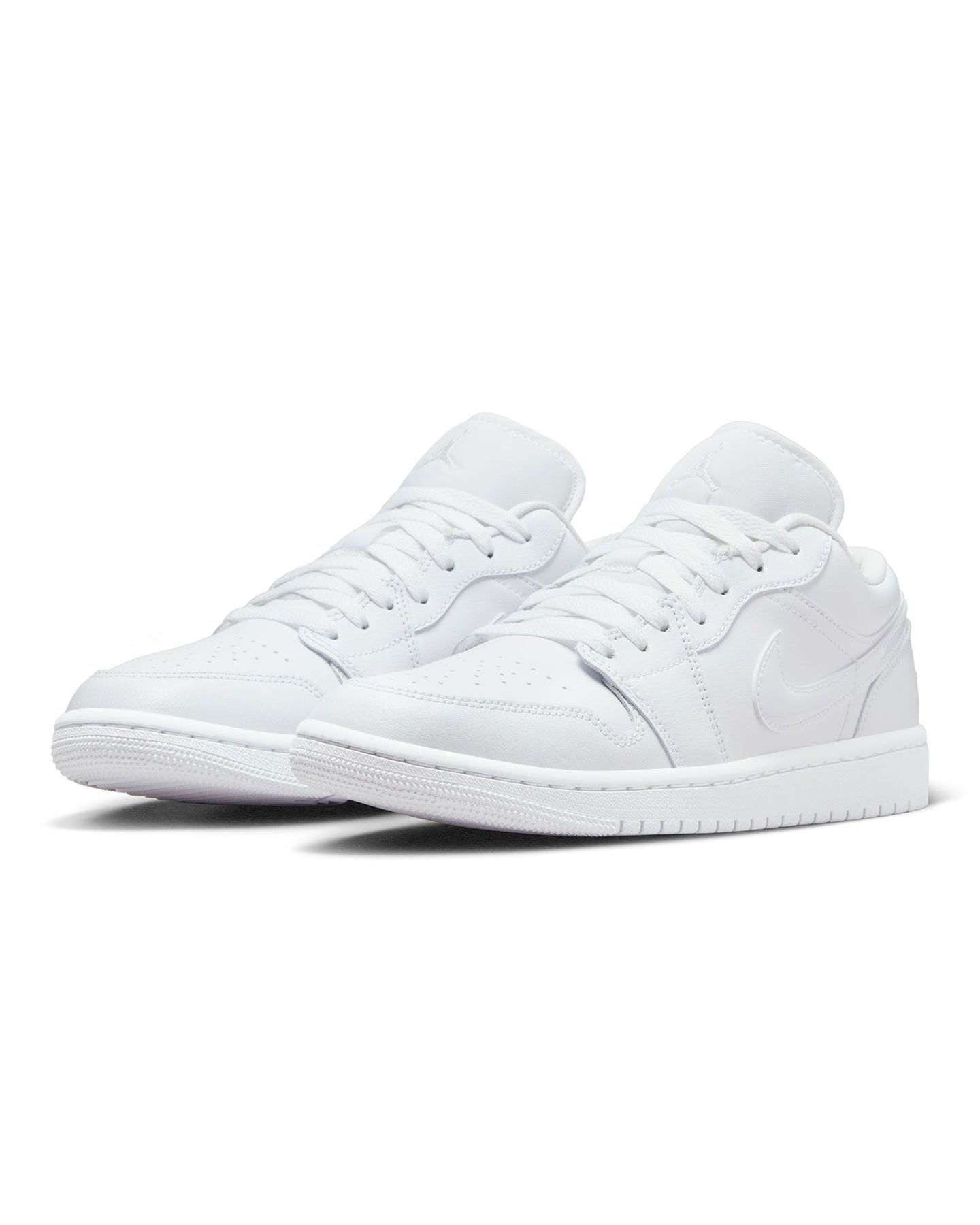 Women's Jordan 1 Low - White / White - -