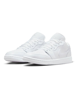 Women's Jordan 1 Low - White / White - -
