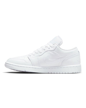 Women's Jordan 1 Low - White / White - -