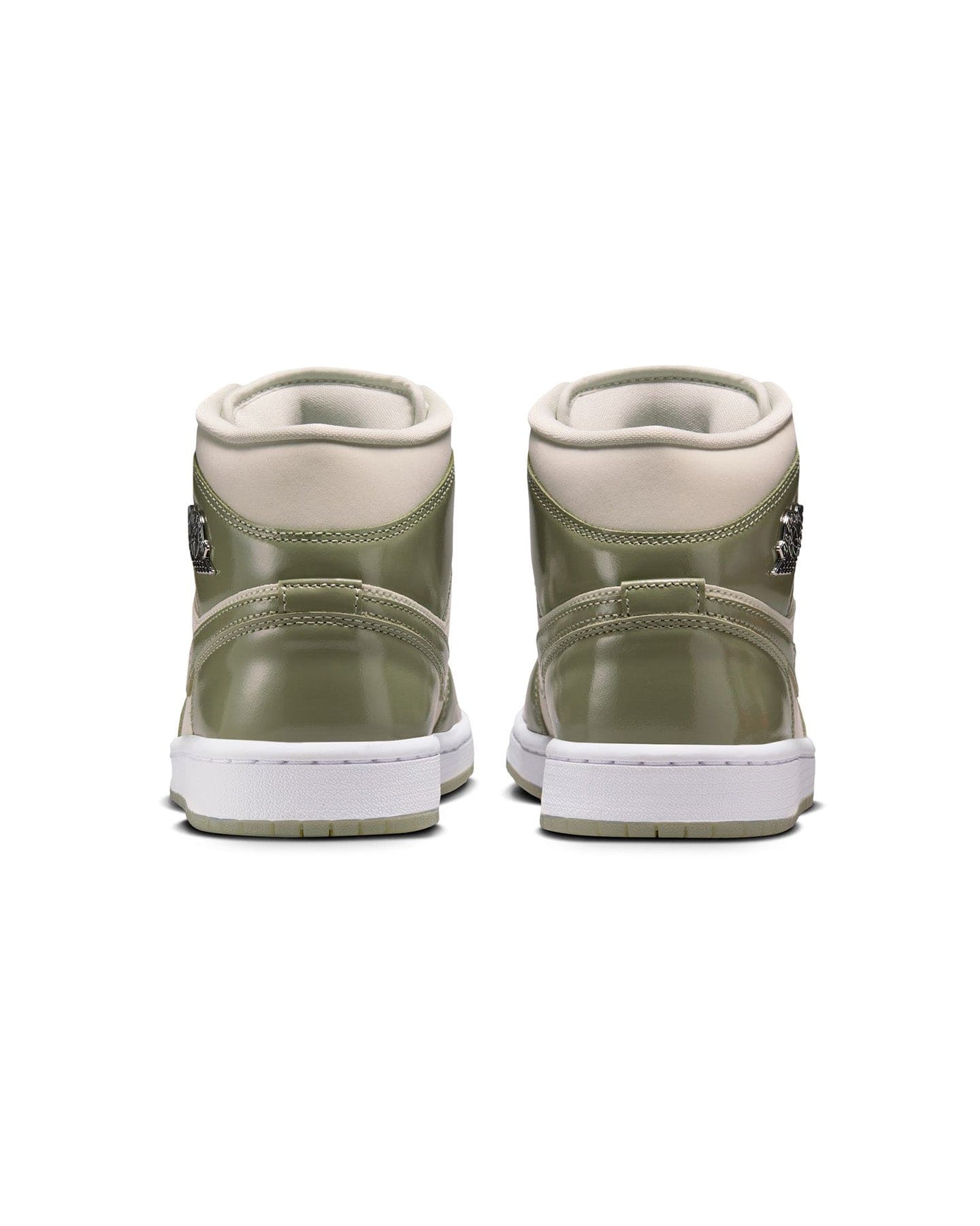 Women's Jordan 1 Mid SE - Sea Glass / Oil Green - -