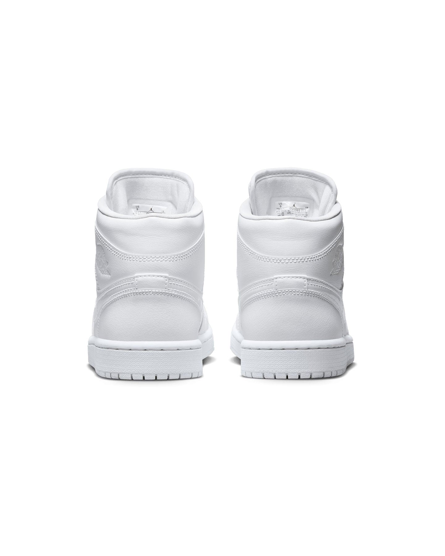 Women's Jordan 1 Mid - White / White - -
