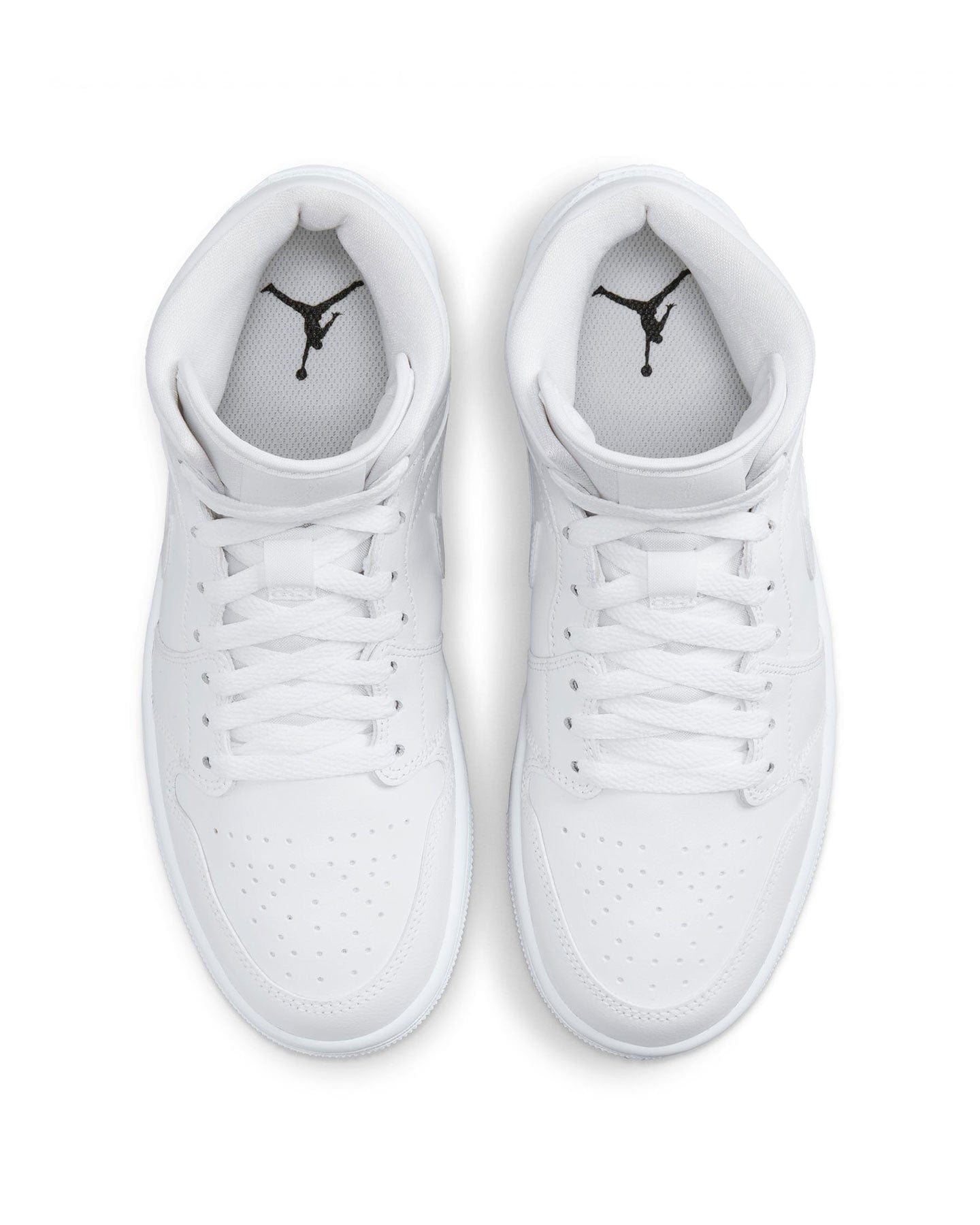 Women's Jordan 1 Mid - White / White - -