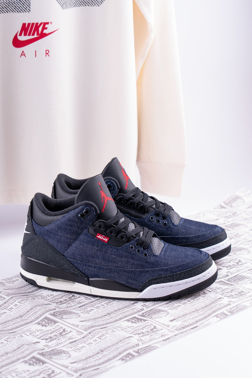 jordan 3 levis