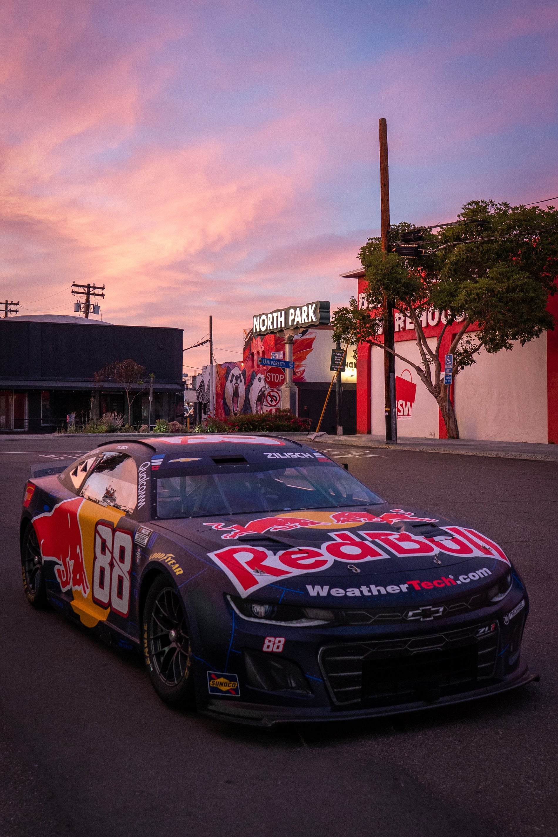 Red Bull Trackhouse Rolls Through North Park