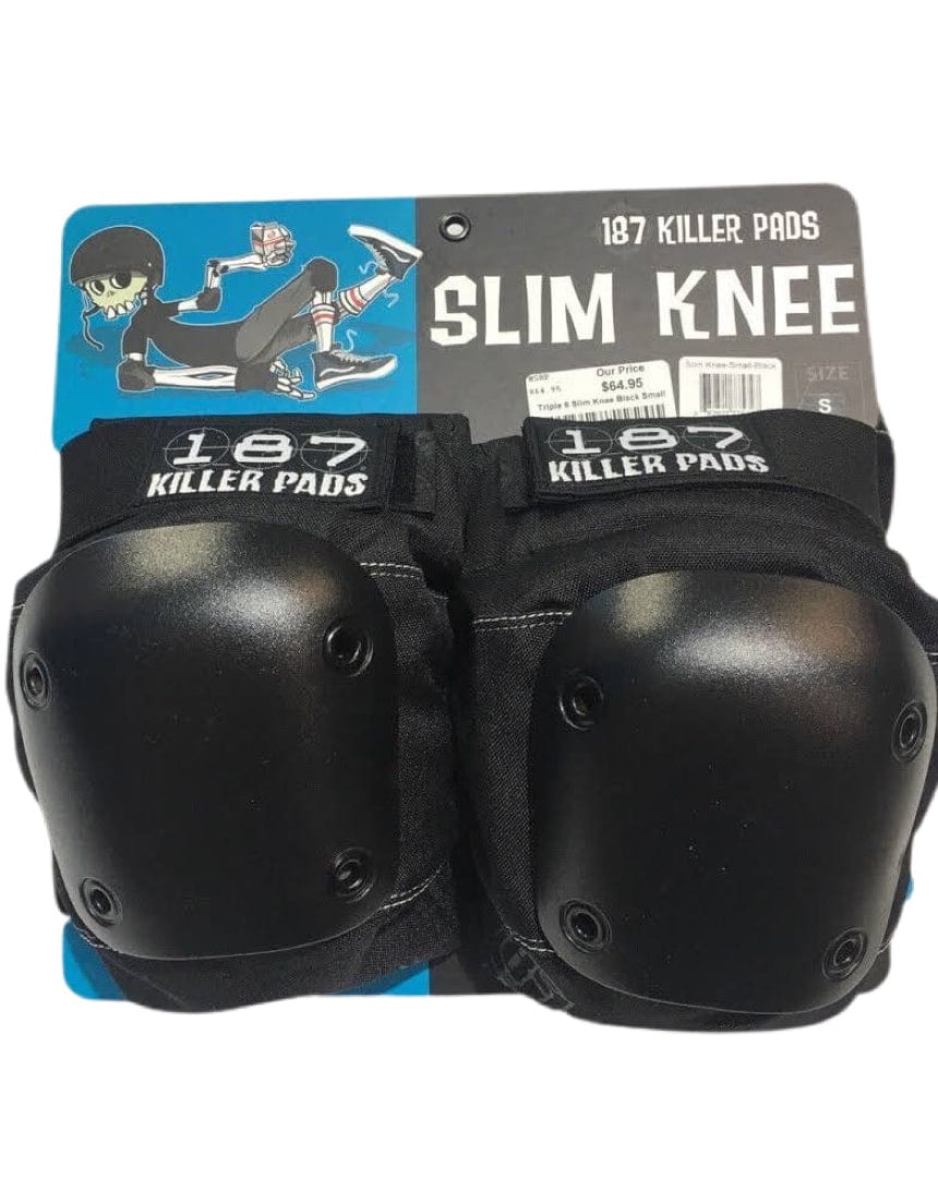 187 Killer Slim Knee Pads - Black - -