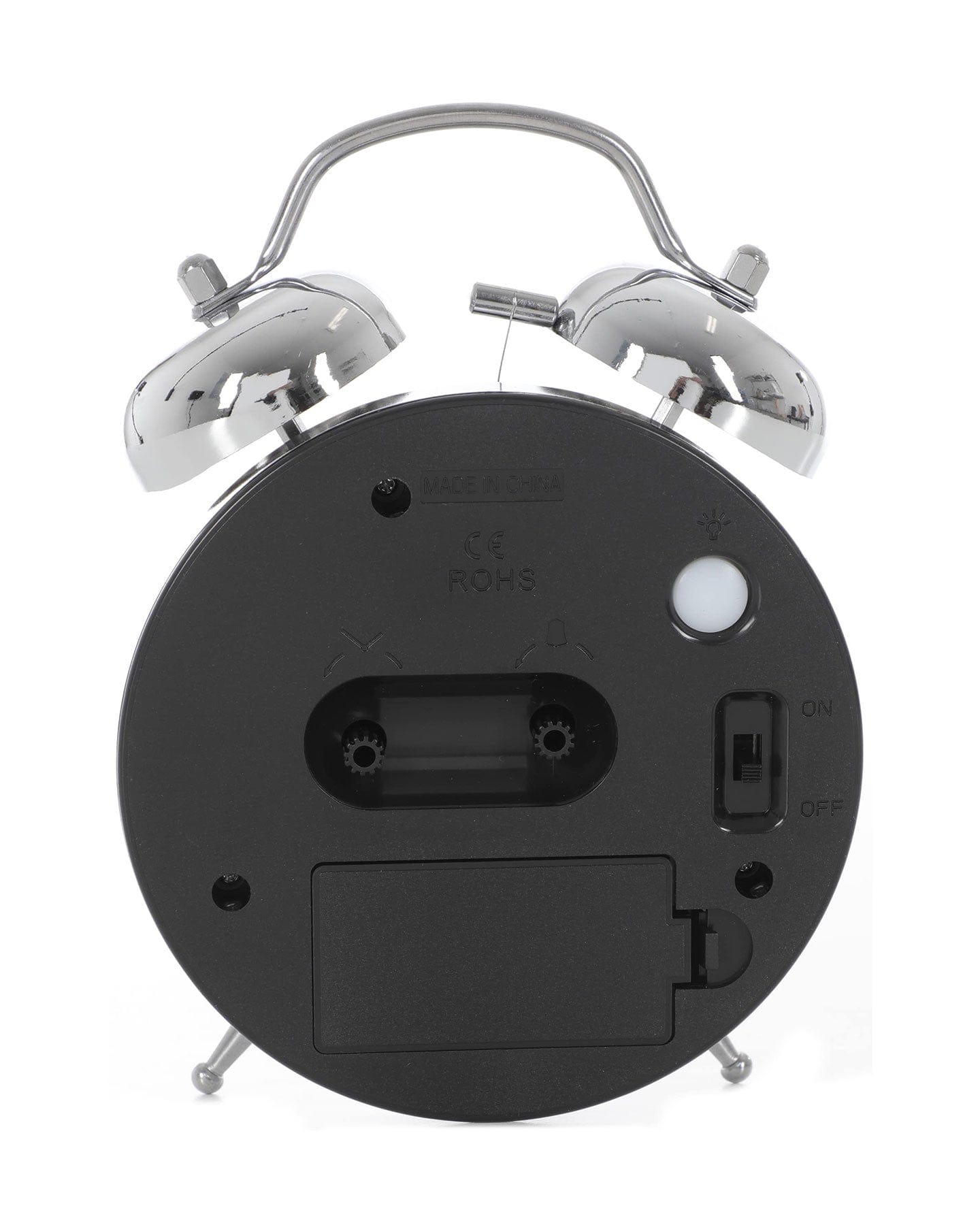 411 Chaos Alarm Clock - 411555001-Chrome-1Sz - 810179483203