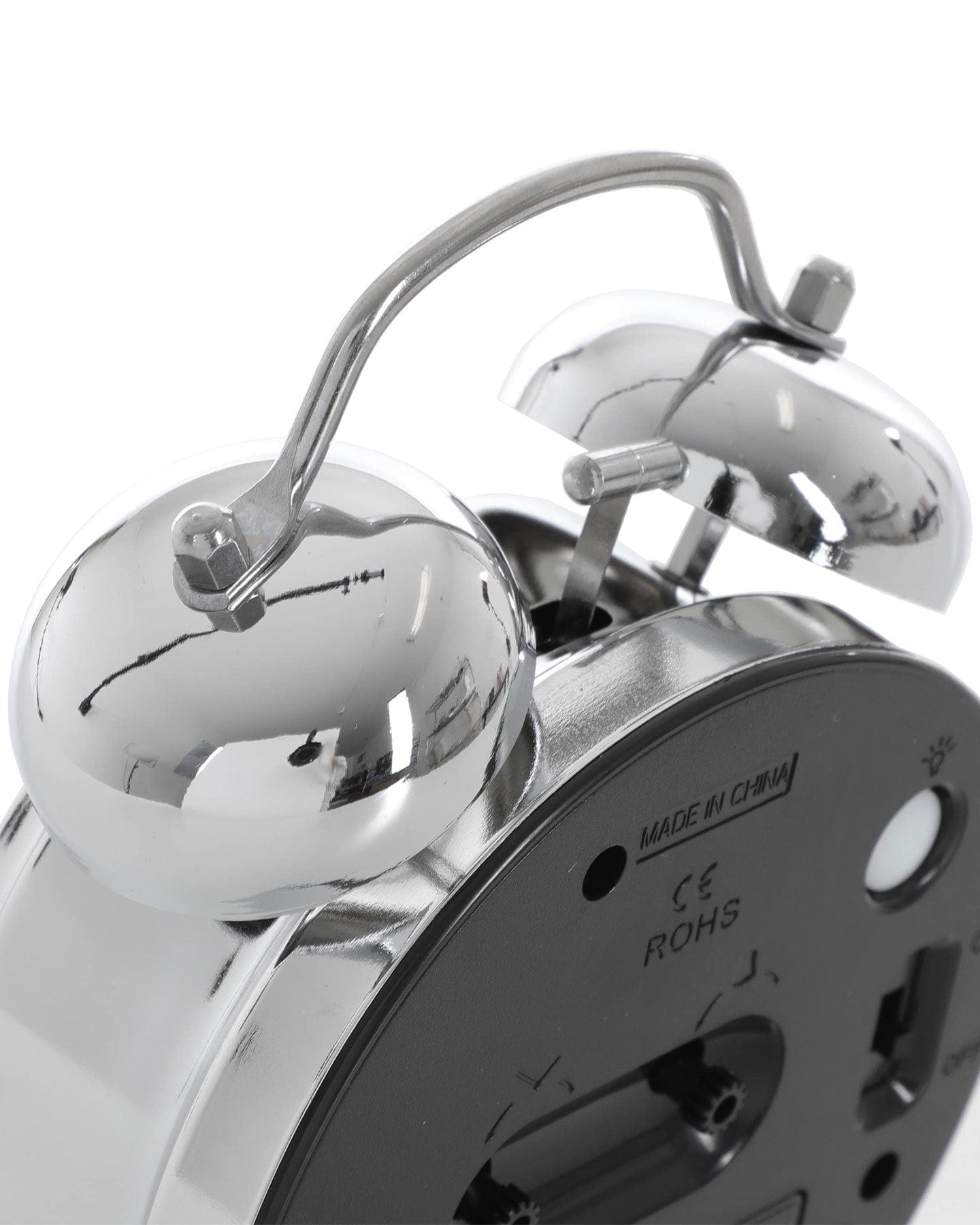 411 Chaos Alarm Clock - 411555001-Chrome-1Sz - 810179483203