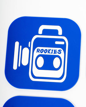 411 Icon Coasters 4 Pack - 411555005-Blue-1Sz - 810179486709