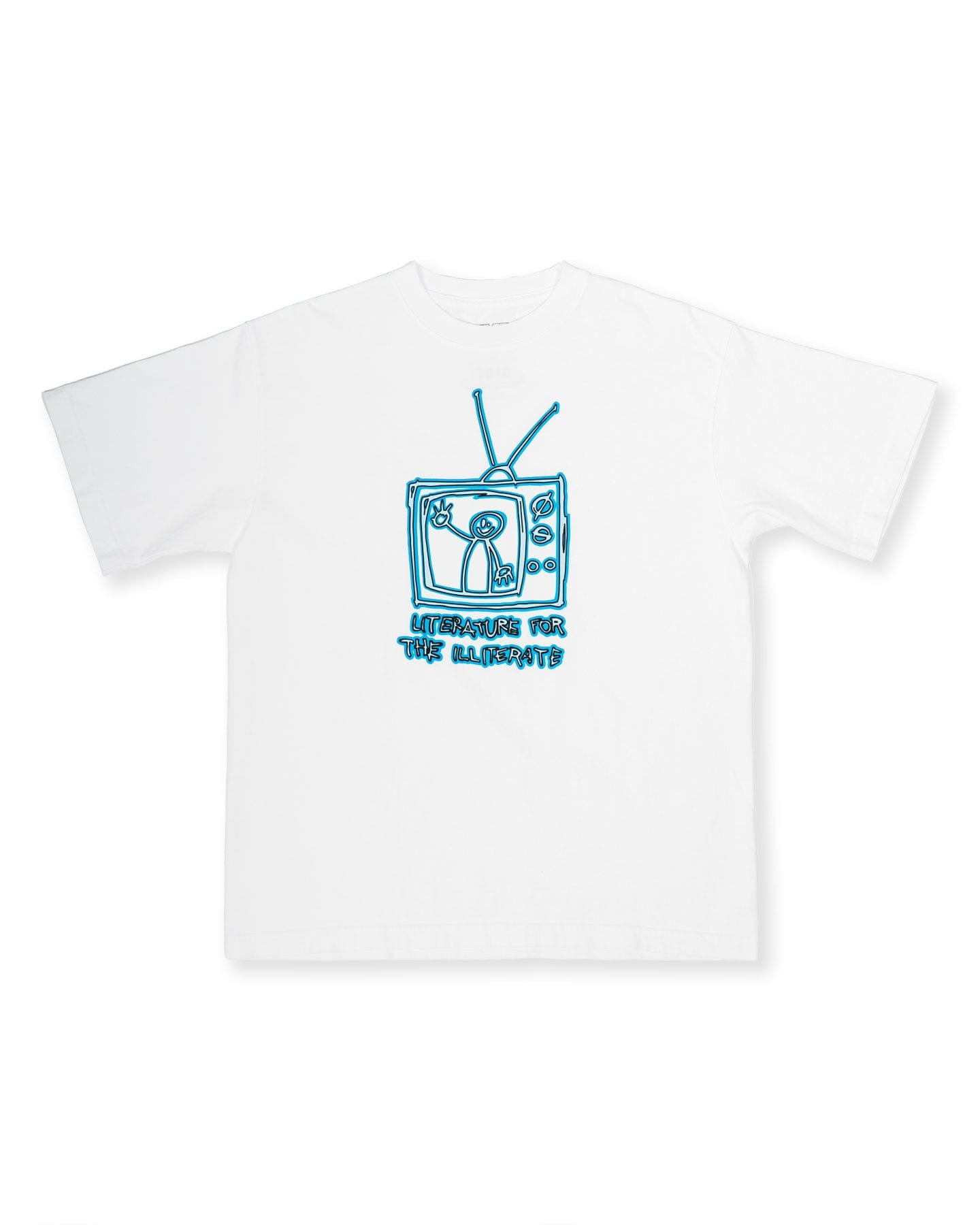 411 Literature Tee - White - -