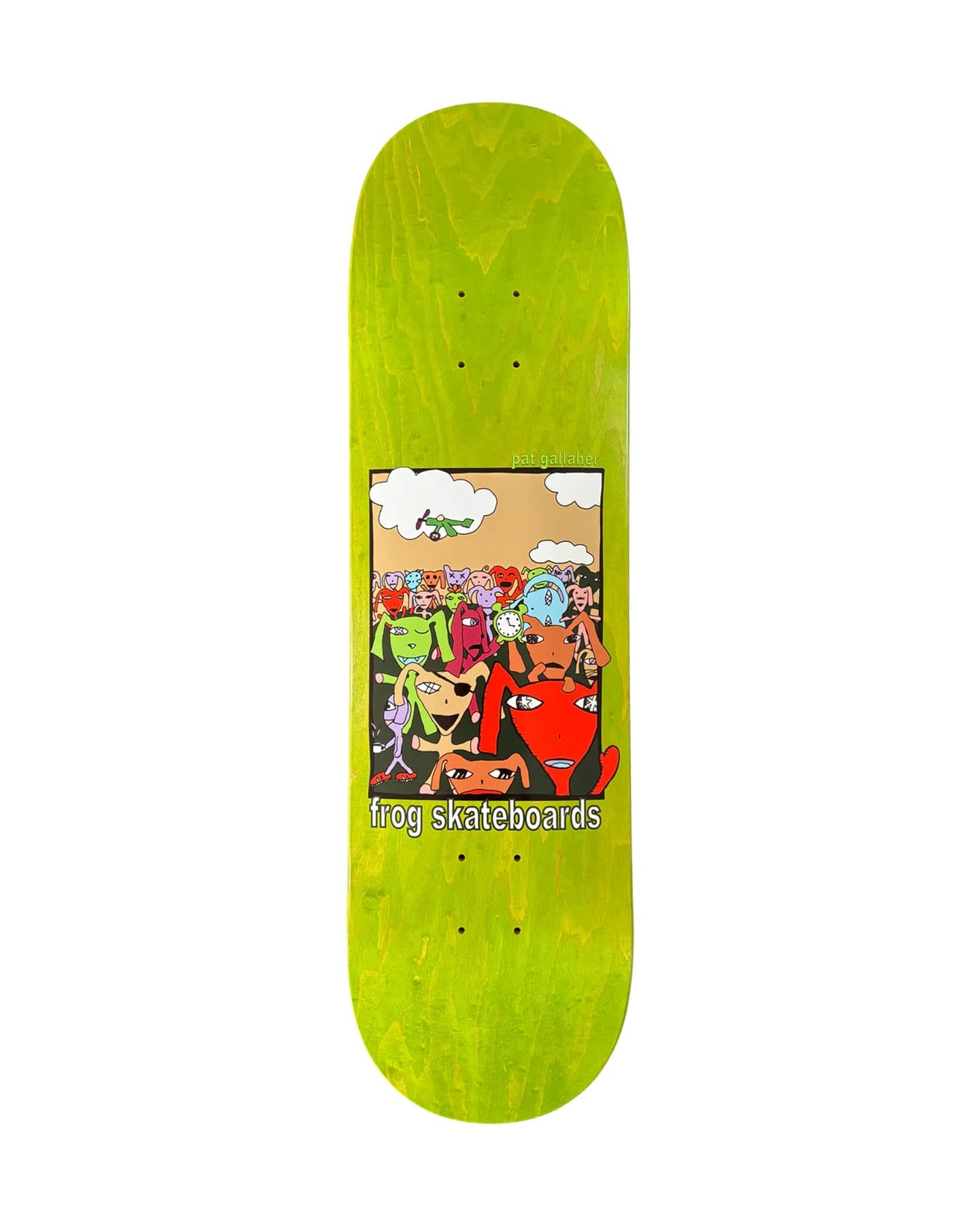 Frog Pat G Party Monster Deck - 8.42" - FRO-SP26-8-8.42 - 00850085655073