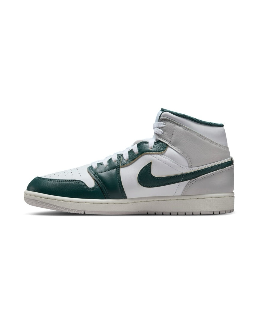 Jordan 1 Mid SE - White / Oxidized - Green