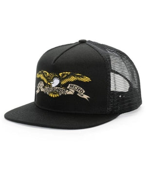 Anti Hero Eagle Embroidered Trucker Hat - Black - 50020062B00 - 888560102538