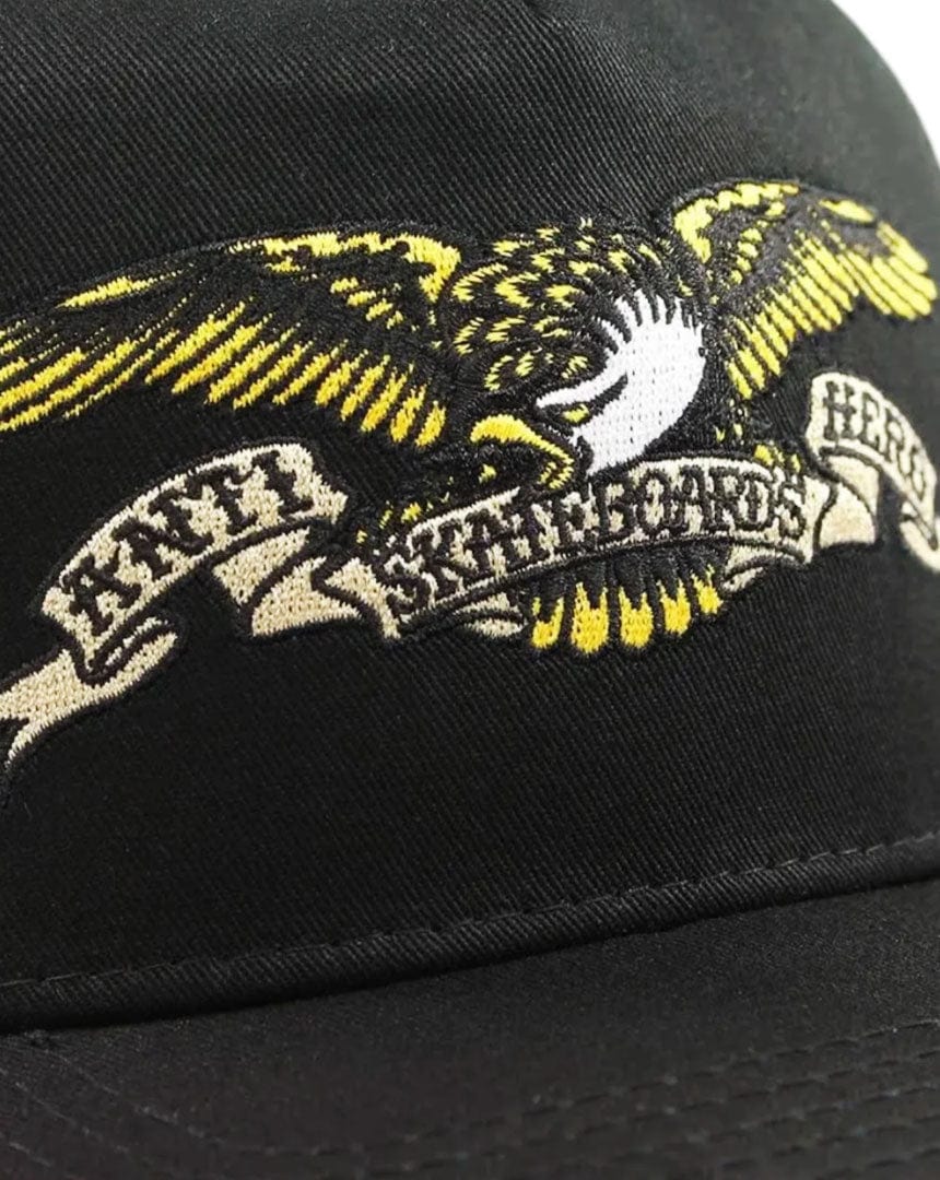 Anti Hero Eagle Embroidered Trucker Hat - Black - 50020062B00 - 888560102538