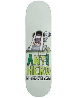 Anti Hero Kanfoush Anti Intelligence Deck - 8.4 - 10020806KA - 888560342231