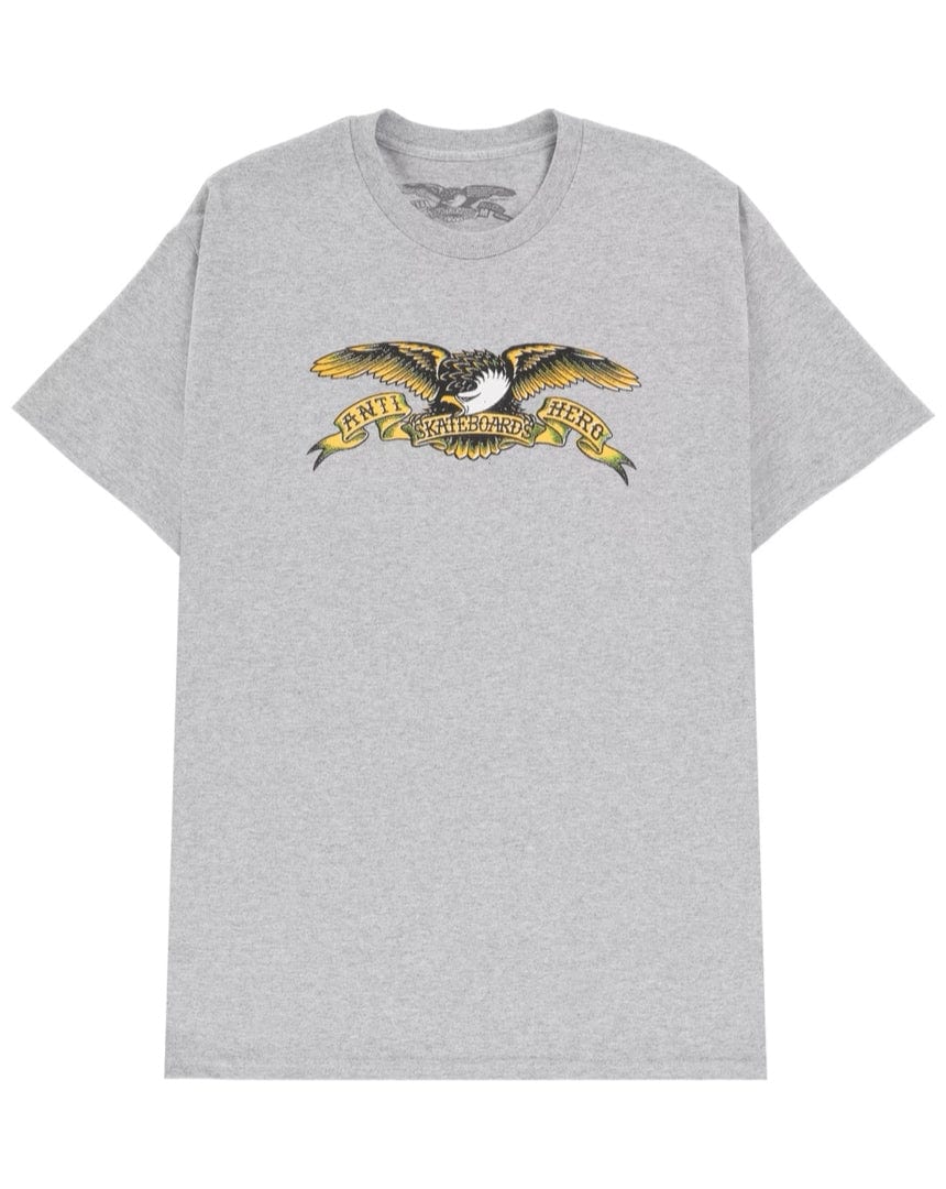 Anti Hero Mis-registered Eagle Tee - Heather Grey - 51020918A09 - 888560327252