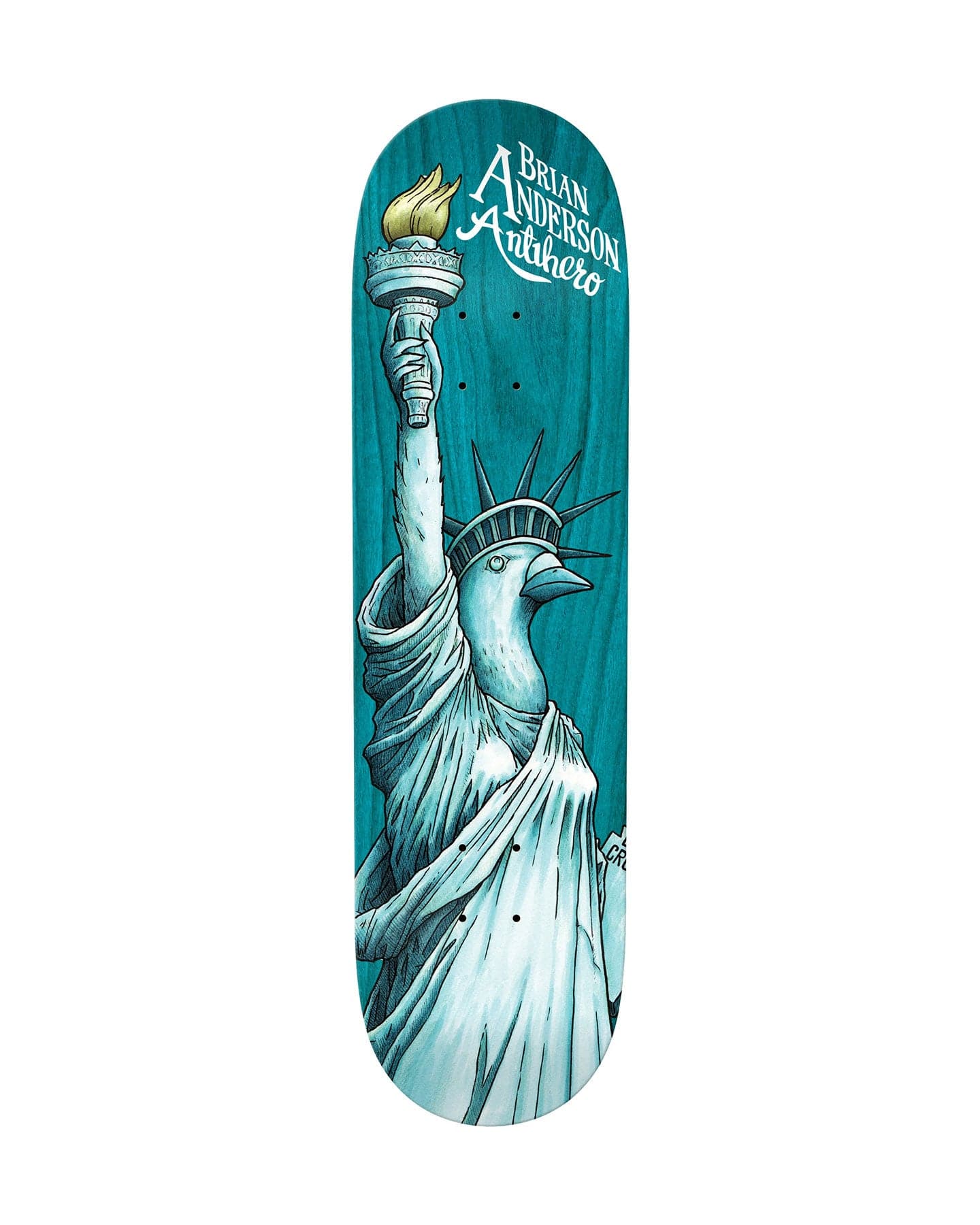 Antihero Anderson Libirdty Deck - 9.0" - 10020856BA - 888560382657