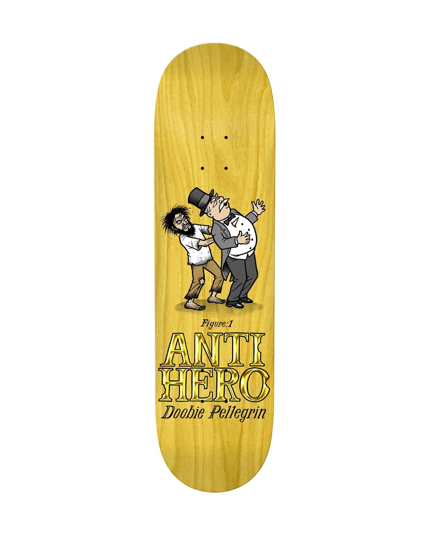 Antihero Doobie Eat The Rich Deck - 8.75" - -