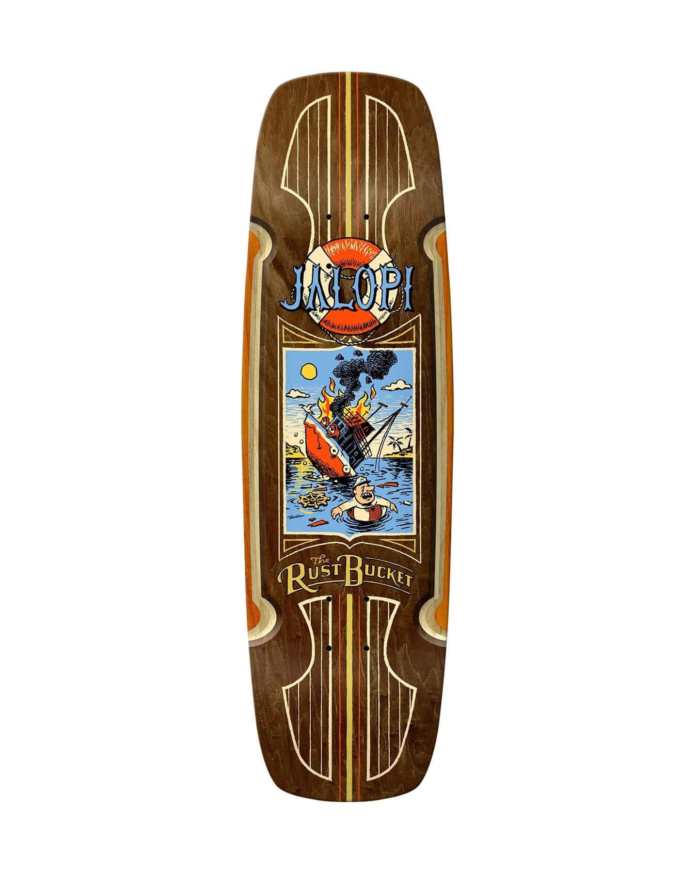 Antihero Jalopi Rustbucket Deck - 9.2" - -