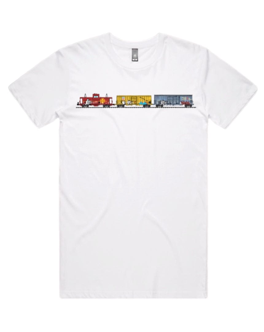 Art Project x J Strickland Train Tee - White - - 46934007