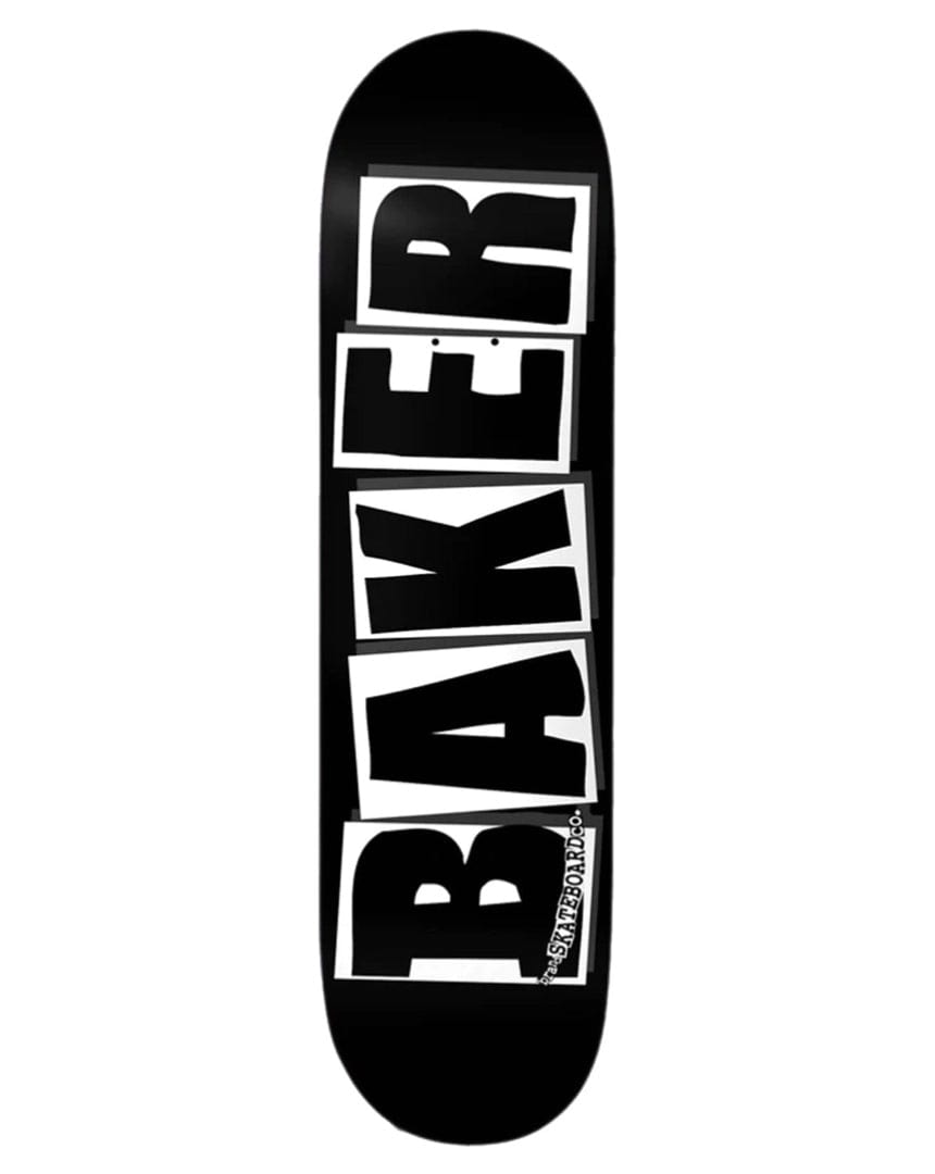 Baker Brand Logo Black White Deck - 03-01-0560 - 55053559