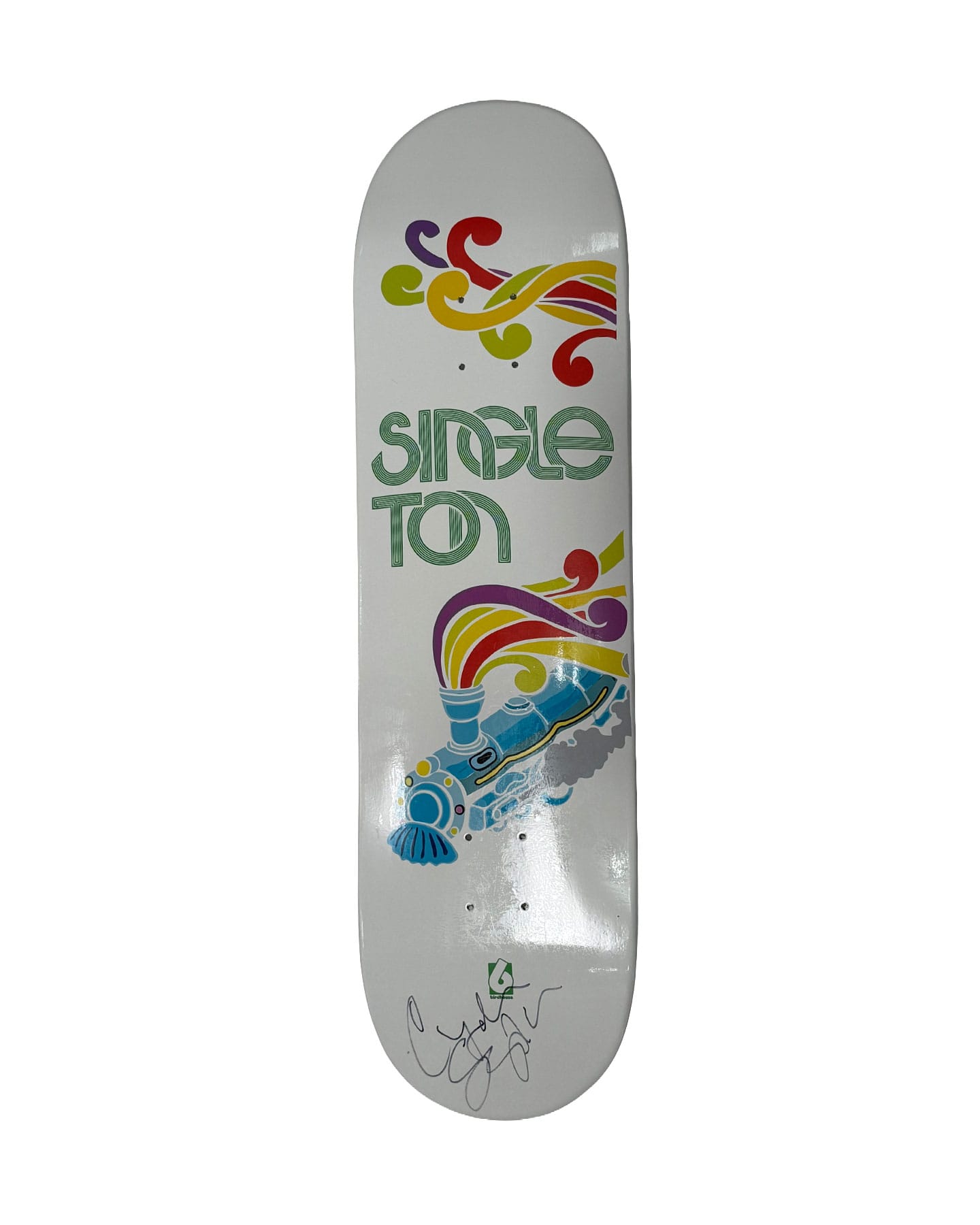 Birdhouse Clyde Singleton Guest Pro Deck (Signed) - White - 8.25" / 8.5" - -