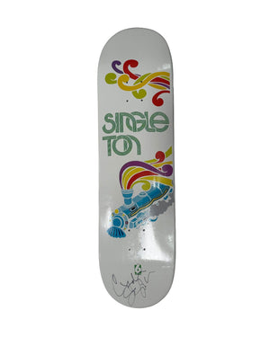 Birdhouse Clyde Singleton Guest Pro Deck (Signed) - White - 8.25" / 8.5" - -