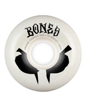 Bones 100's Sidecuts OG Formula V5 Wheels - Assorted Sizes - WSBAB26V55200A4 - 840398209933