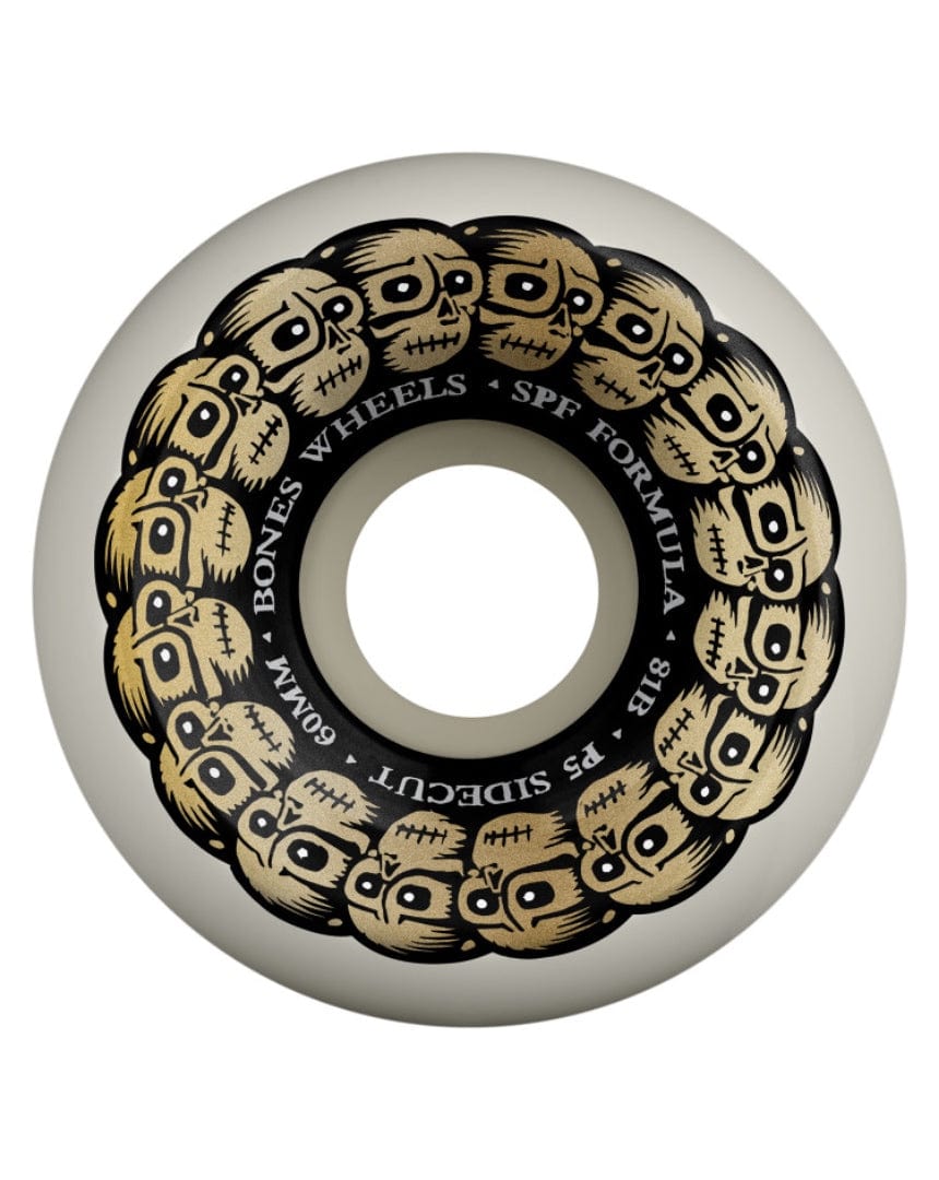 Bones Circle Skulls P5 Sidecut 81B SPF Wheels - WSCABS0095601W4 - 842357182943