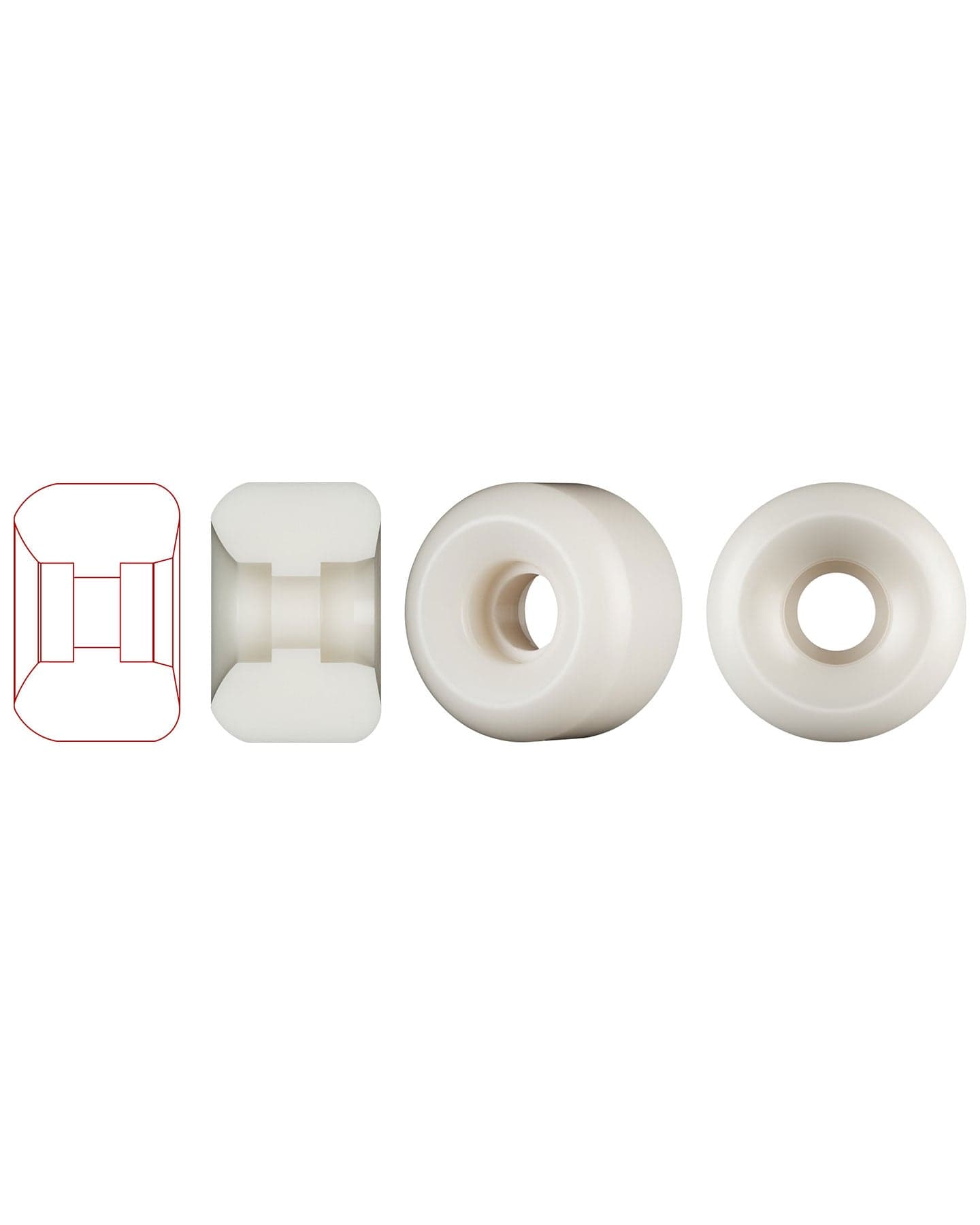 Bones Dragon Formula Nano Rat Wheels 93A V6 Wheels - WSBADGNFNR563693A4 - 842357190870