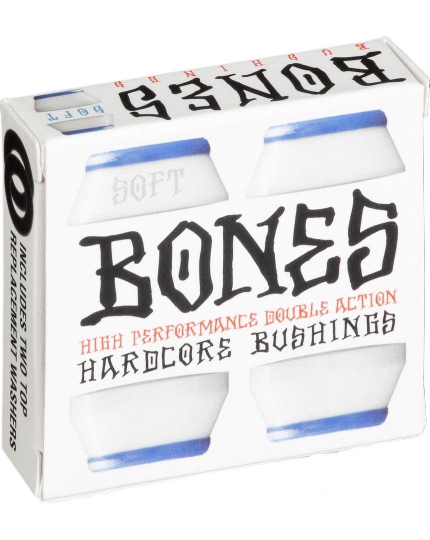Bones Hardcore Bushings #3 Soft - Blue / White - TCPHB3SOWS - 845584087814