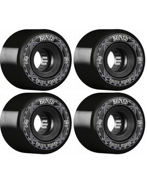 Bones Rough Riders Runners Black Wheels - 56mm - WSCPRR055680X4 - 842357160255