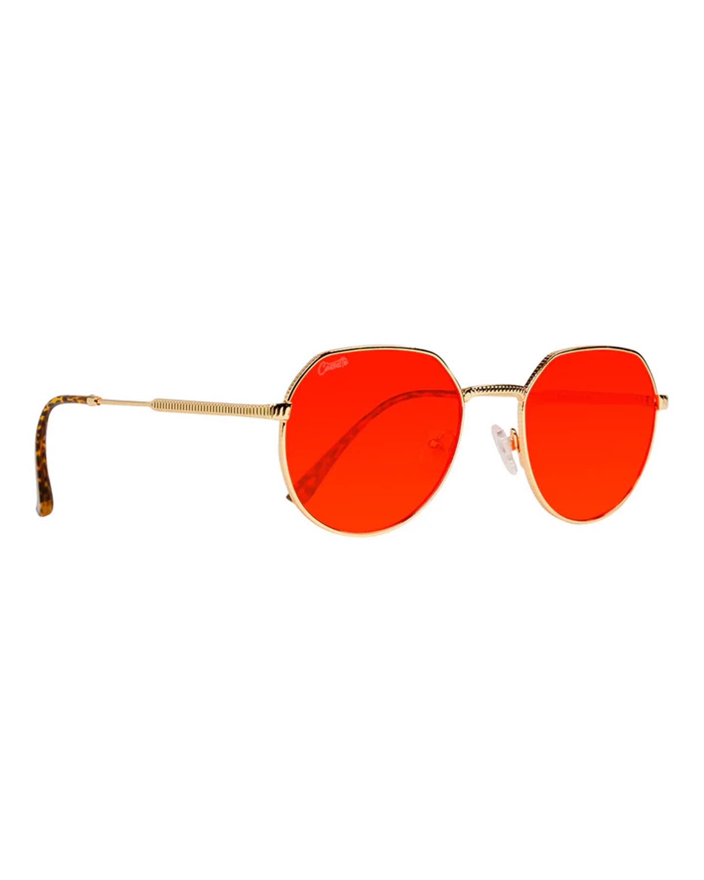 Cassette Optics Melody - Gold / Leopard / Rubin Red Lens - - 74131959