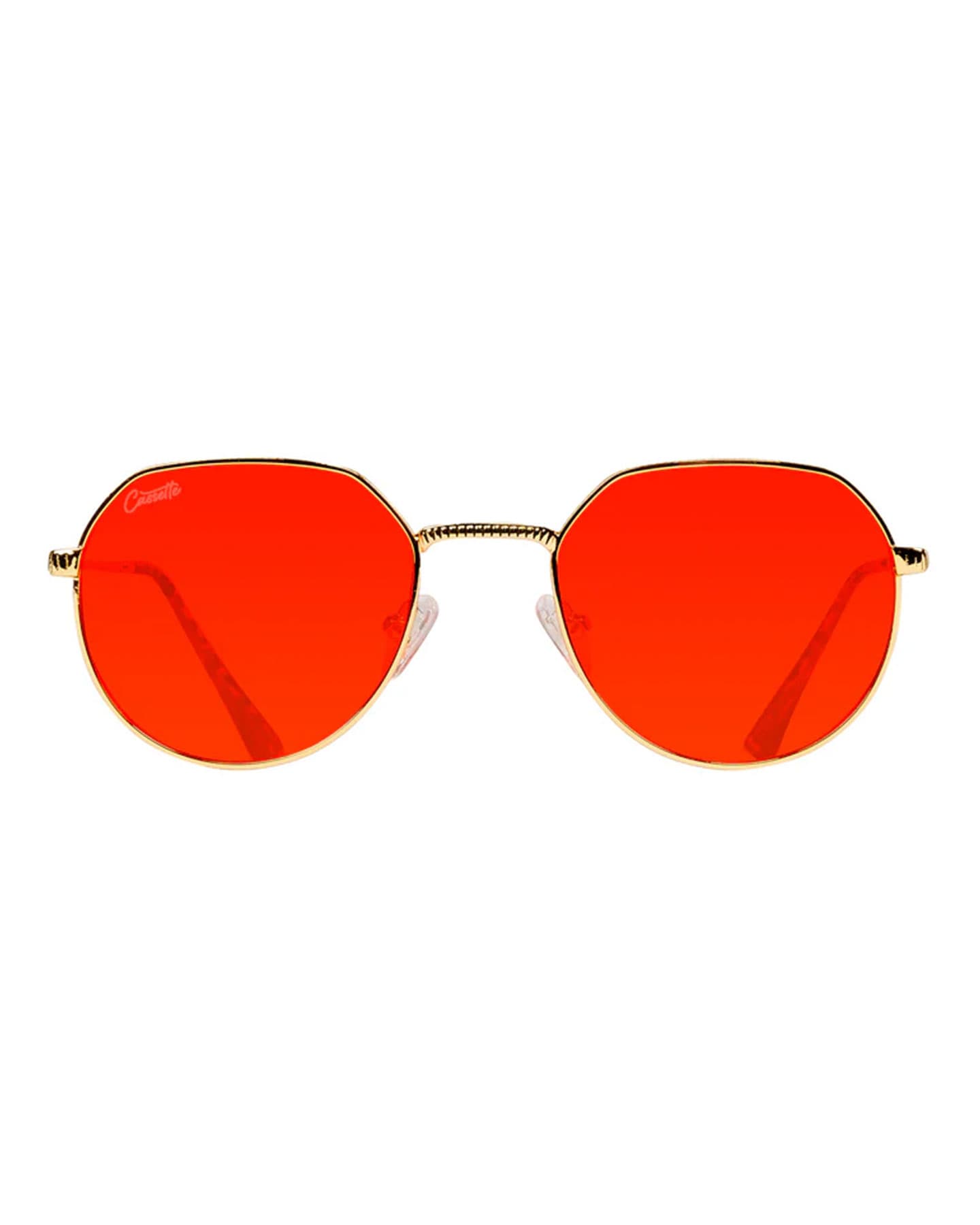 Cassette Optics Melody - Gold / Leopard / Rubin Red Lens - - 74131959
