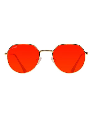Cassette Optics Melody - Gold / Leopard / Rubin Red Lens - - 74131959