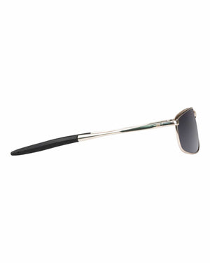 Cassette Optics Mixer - Platinum / Polarized Black Lens - -