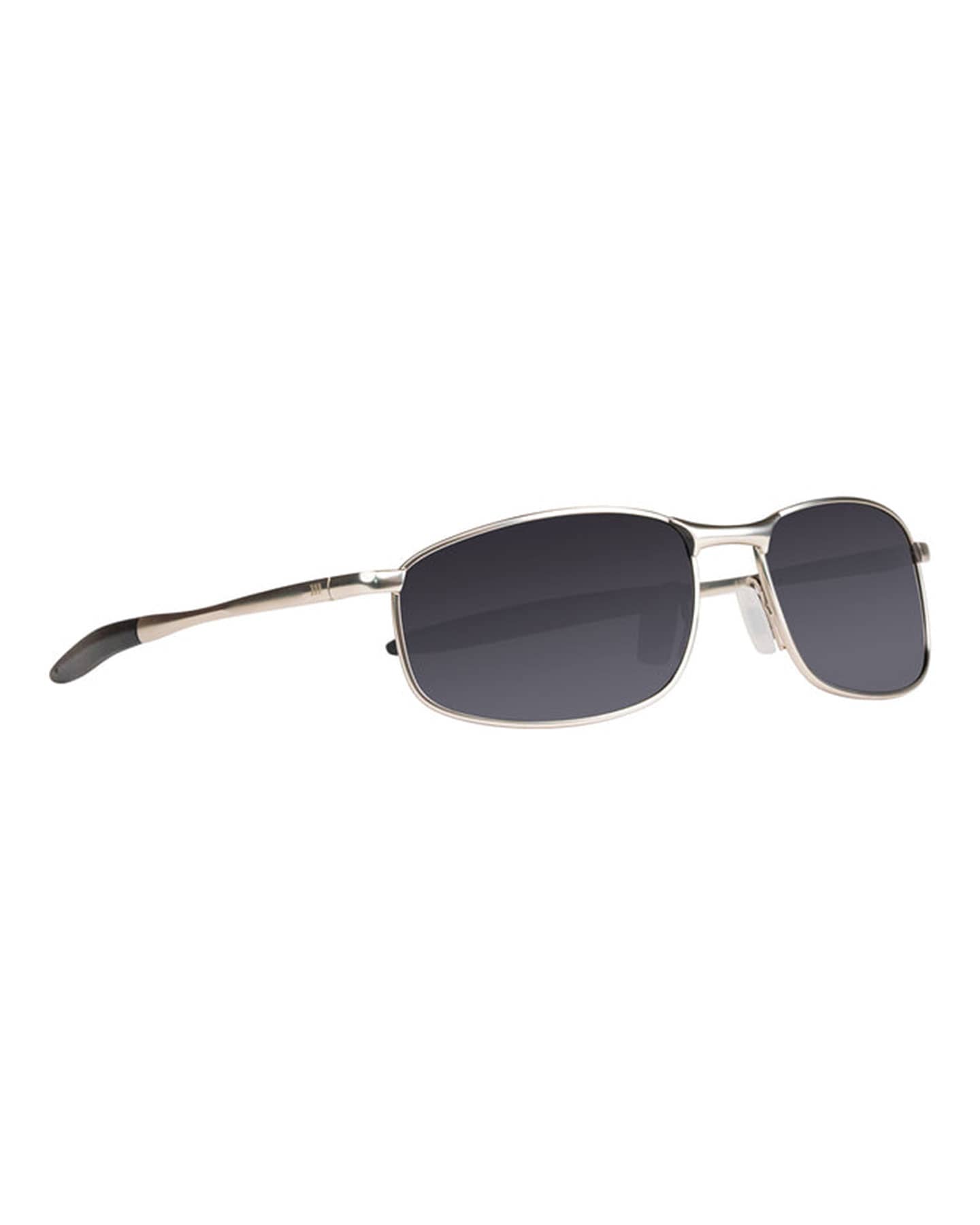 Cassette Optics Mixer - Platinum / Polarized Black Lens - -