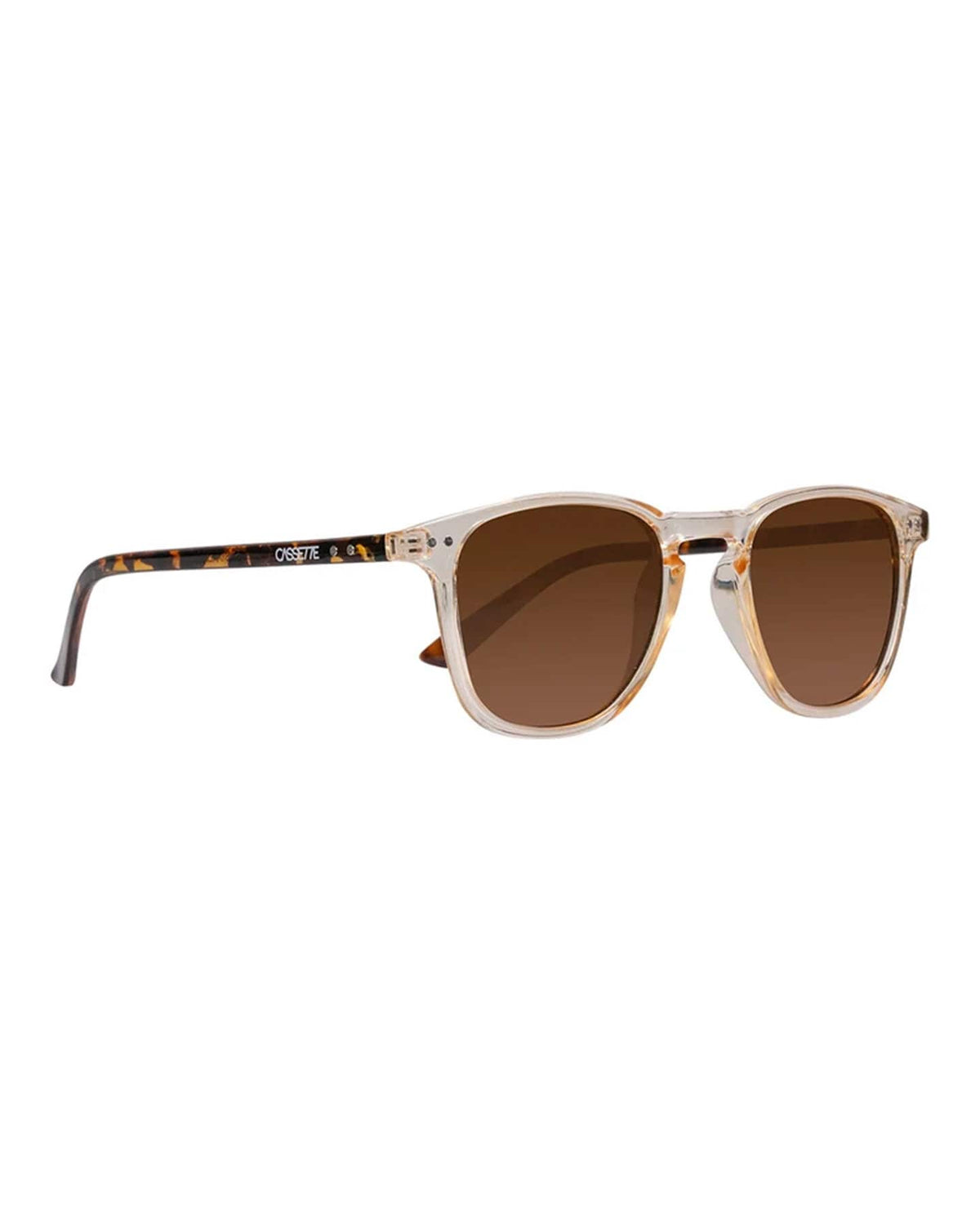 Cassette Optics Standard - Champagne Tortoise / Brown Lens - -