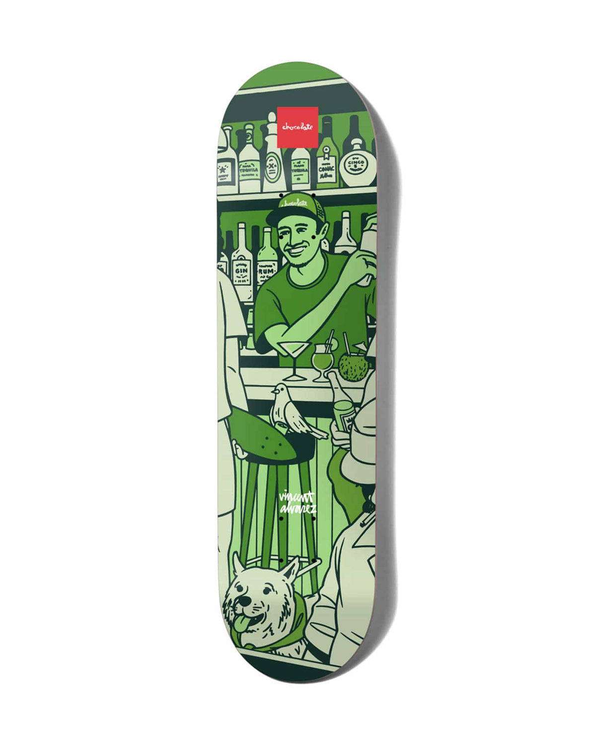 Chocolate Alvarez Bar Series III Deck - 8.25" - -