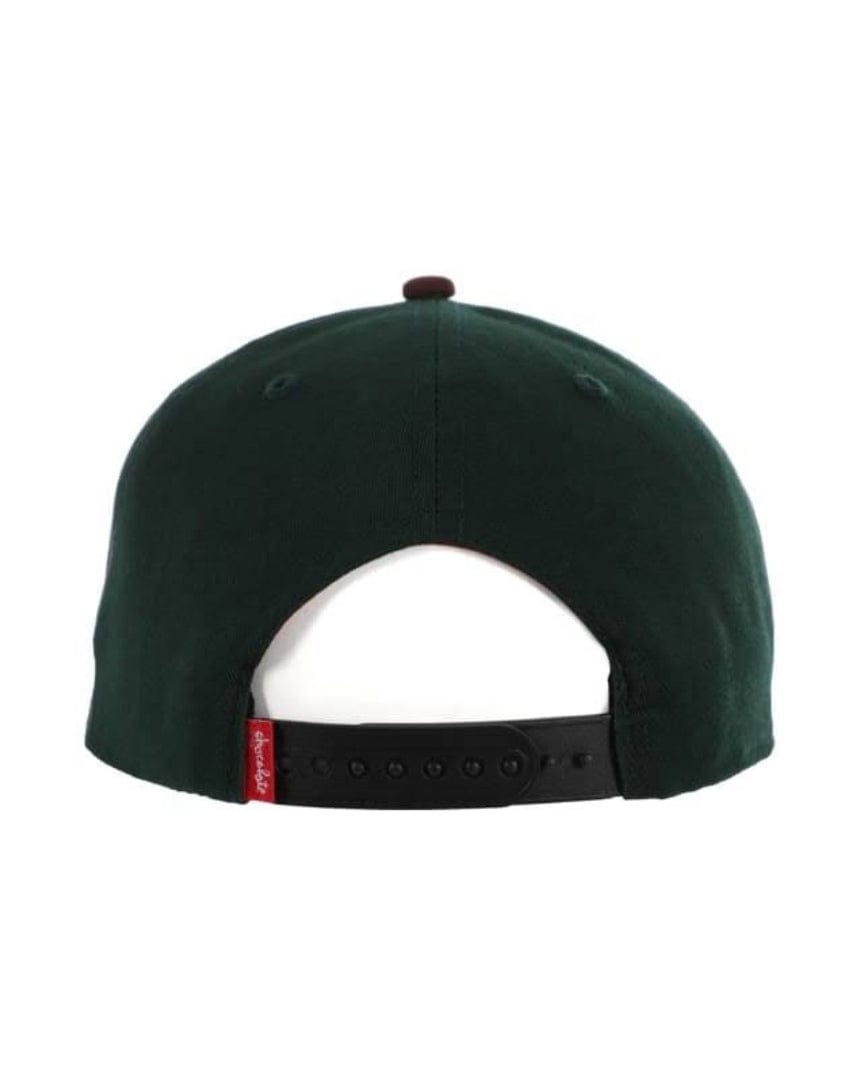 Chocolate Barstripe Snapback Hat - Green - CH323112 - 8898462903692