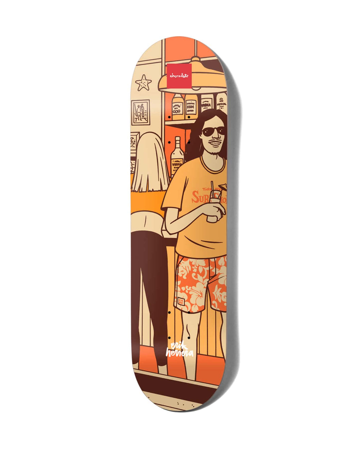 Chocolate Herrera Bar Series III Deck - 8.5" - -