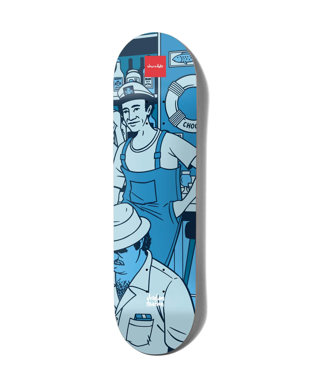 Chocolate Trahan Bar Seiries III Deck - 8.25" - -