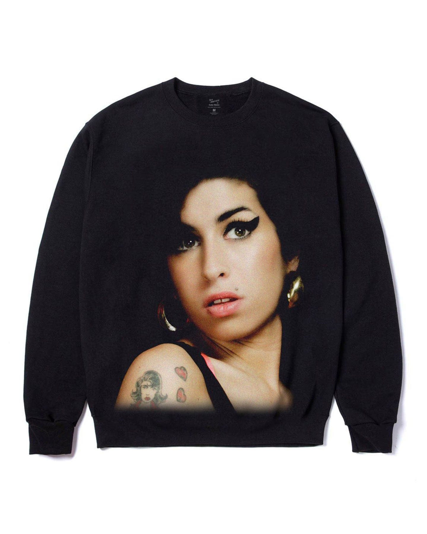 Color Bars Back To Black Crewneck - Black - -