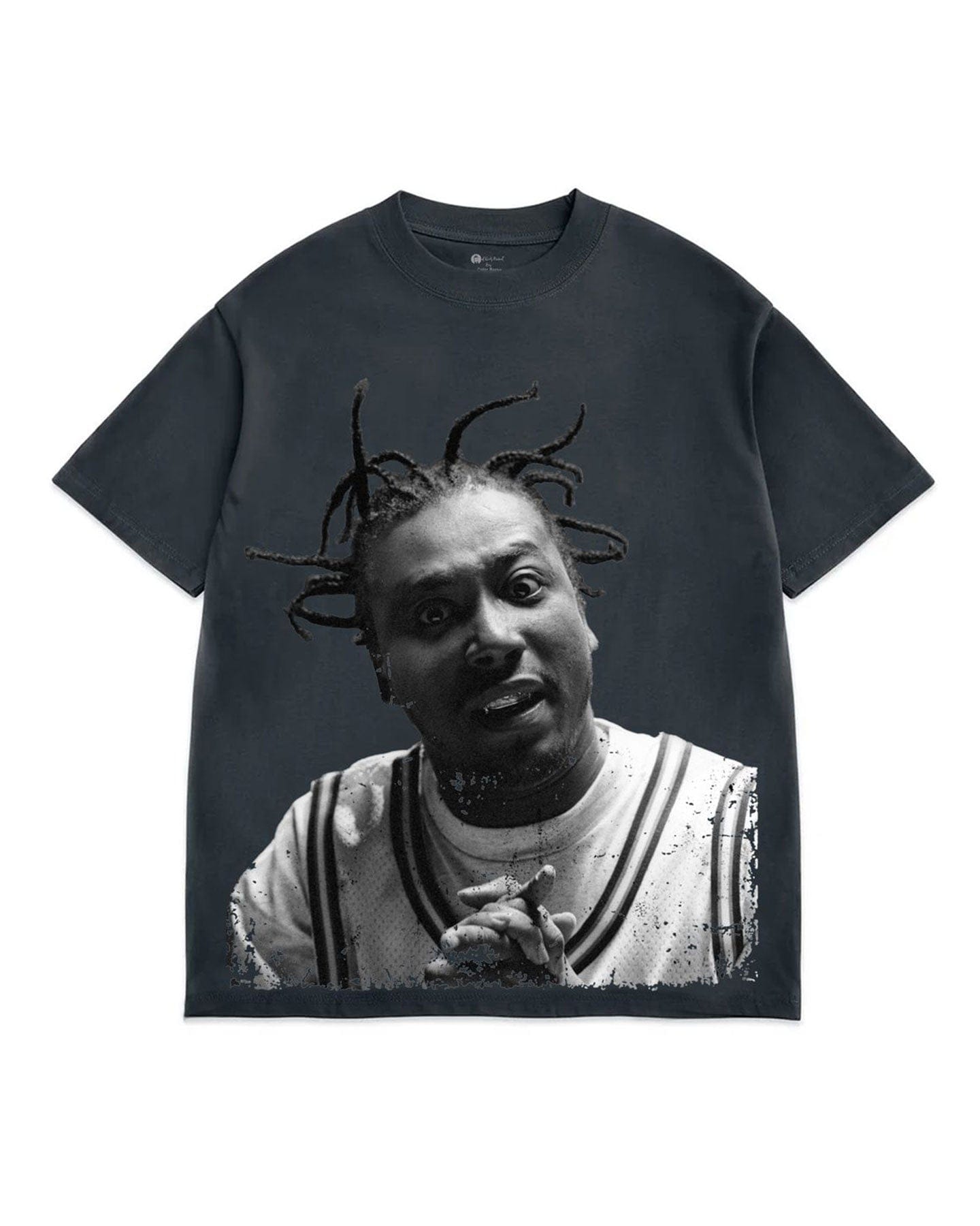 Color Bars Shaolin Tee - Vintage Black - -