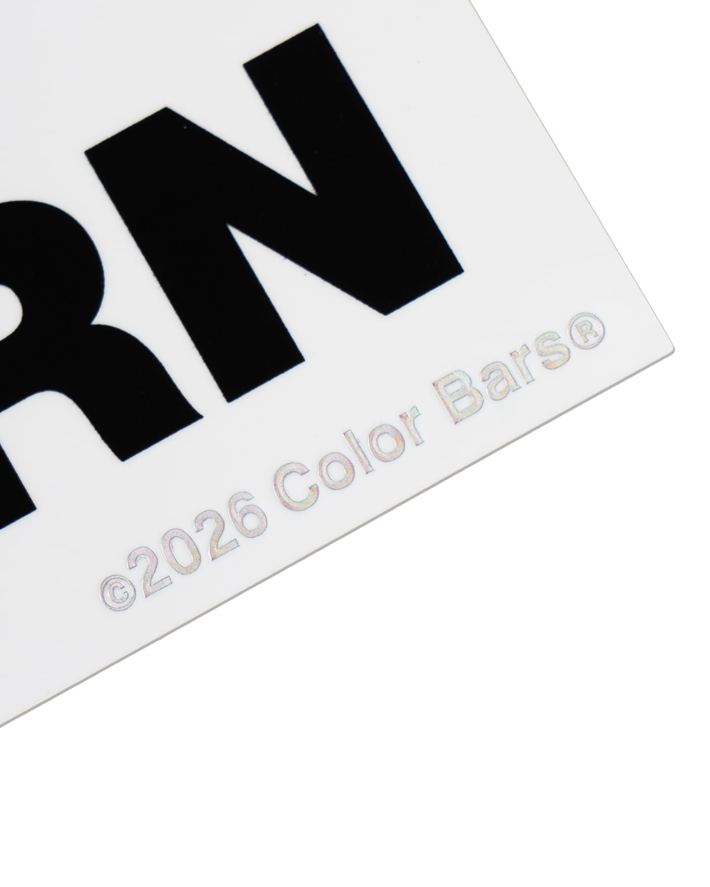 Color Bars So Hot Sticker - - 68098807