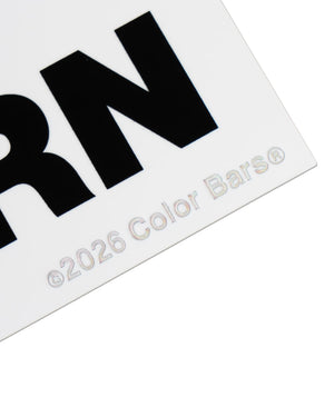 Color Bars So Hot Sticker - - 68098807