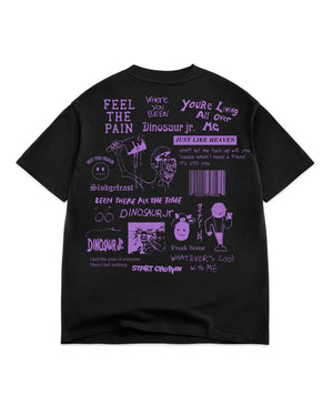 Color Bars Weirdness Tee - Black - -