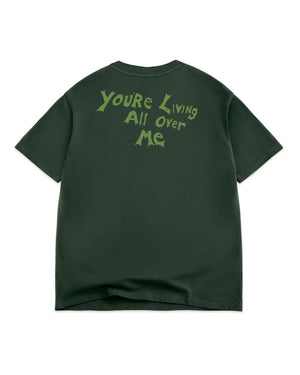 Color Bars x Dinosaur Jr All Over Me Tee - Forest Green - -