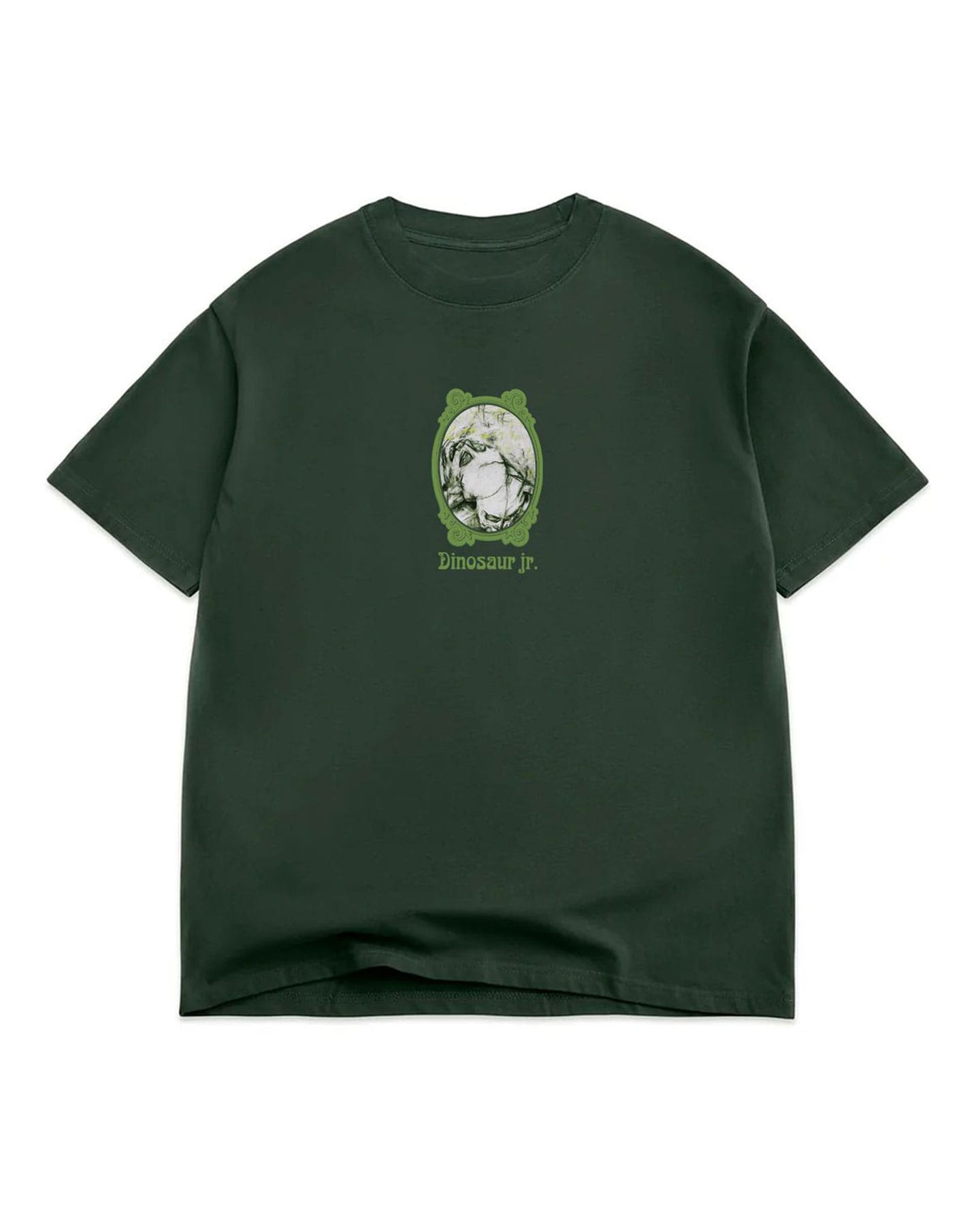 Color Bars x Dinosaur Jr All Over Me Tee - Forest Green - -